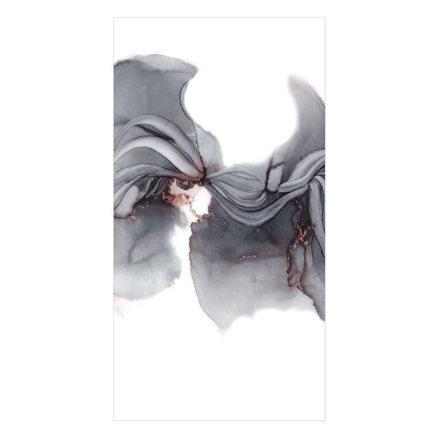 Tylna ścianka prysznicowa - Black Medusa With Coppery Shimmer