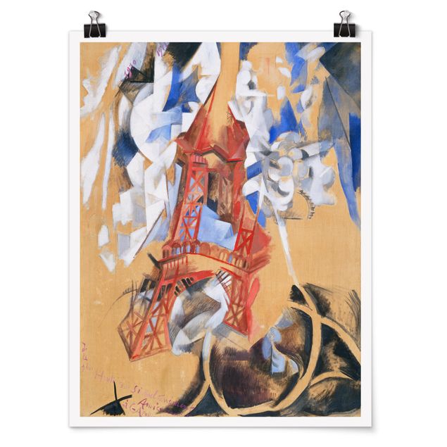 Obrazy nowoczesny Robert Delaunay - Wieża Eiffla