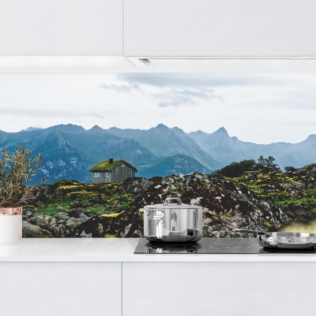 Dekoracja do kuchni Domek jednoosobowy w Norwegii