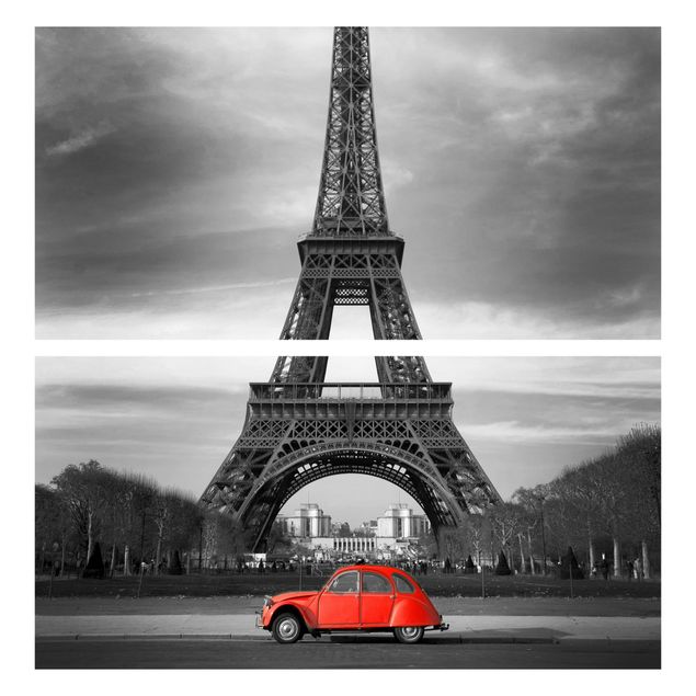 Okleina meblowa Spot na temat Paryża