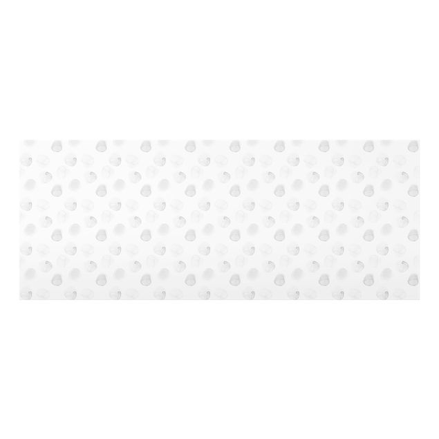 Panel szklany do kuchni - Watercolour Dots Gray