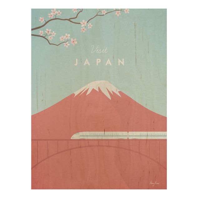 Henry Rivers obrazy Plakat podróżniczy - Japonia