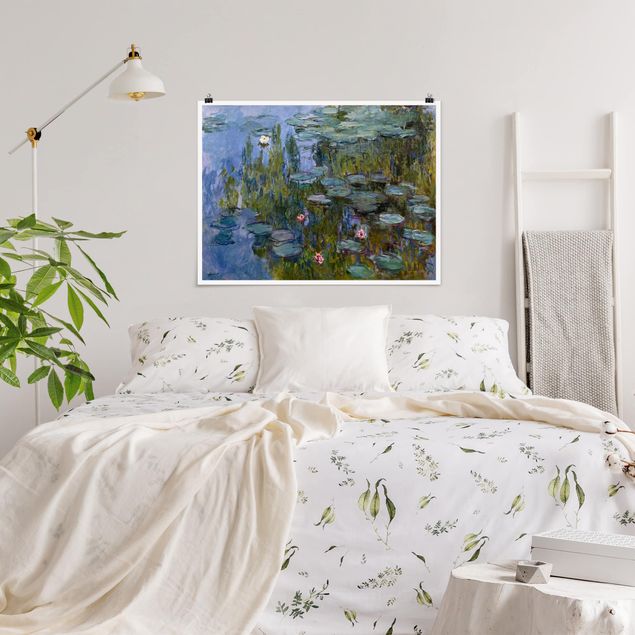 Nowoczesne obrazy do salonu Claude Monet - Lilie wodne (Nympheas)