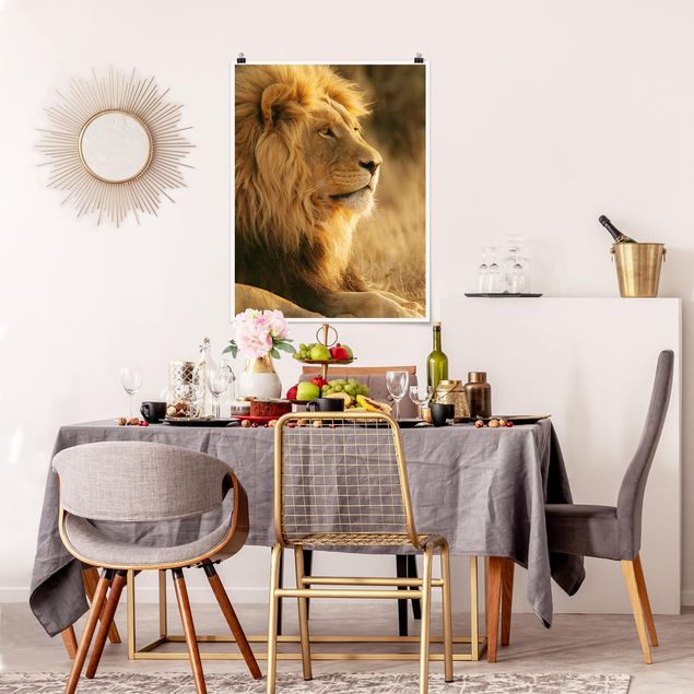 Nowoczesne obrazy Król lew