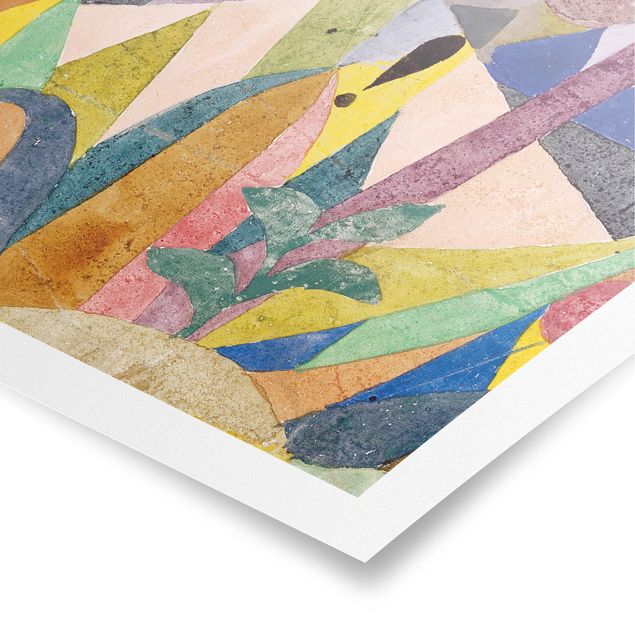 Obrazy krajobraz Paul Klee - Łagodny pejzaż tropikalny