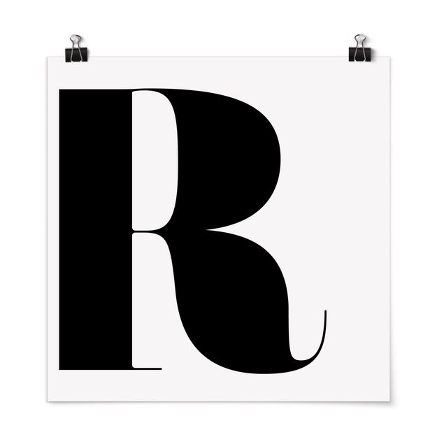 Obrazy nowoczesny Litera antyczna R