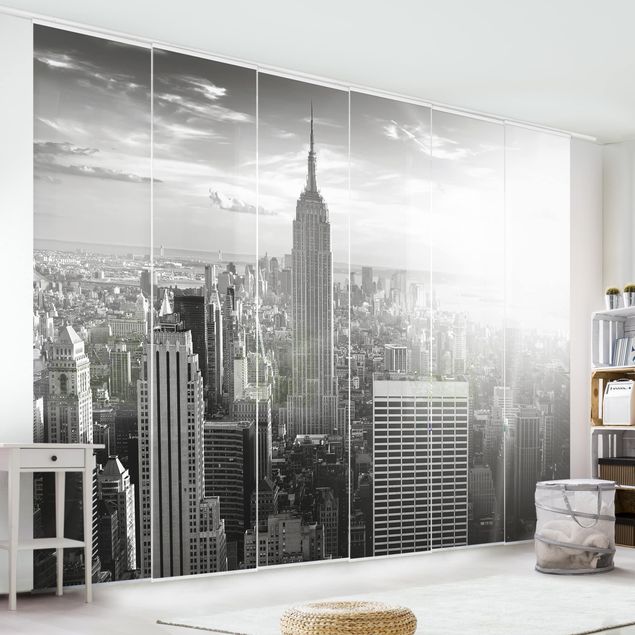 Zasłony panelowe zestaw - Manhattan Skyline