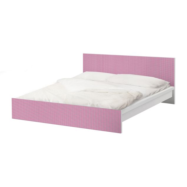 Okleina meblowa IKEA - Malm łóżko 160x200cm - Koc dla lalek
