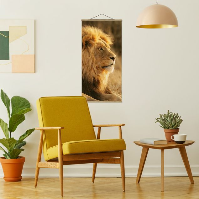 Nowoczesne obrazy do salonu Król lew