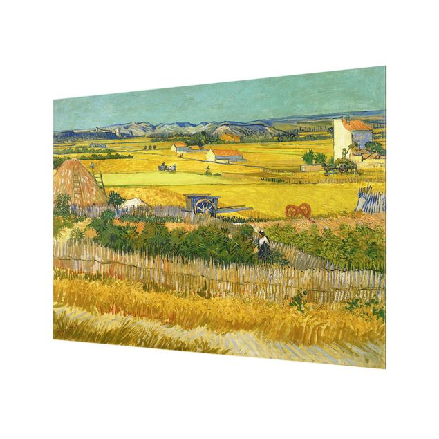 Panel szklany do kuchni Vincent van Gogh - Żniwa