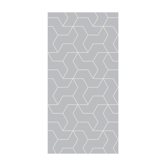 nowoczesny dywan Geometryczny wzór krótkie faliste romby