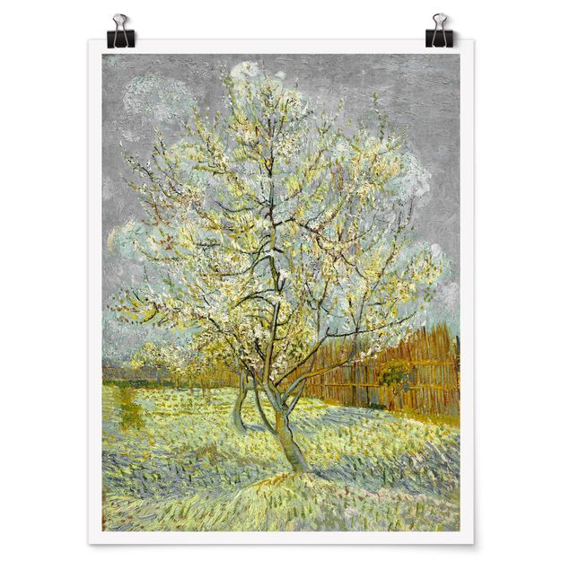 Impresjonizm obrazy Vincent van Gogh - Różowe drzewo brzoskwiniowe