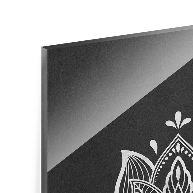 Obrazki czarno białe Lotus Ilustracja biała czarna