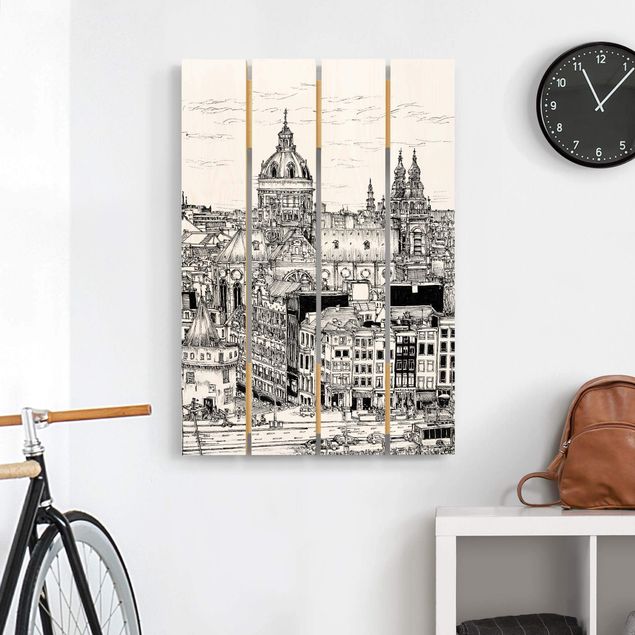 Obrazy na ścianę Studium miasta - Stare Miasto
