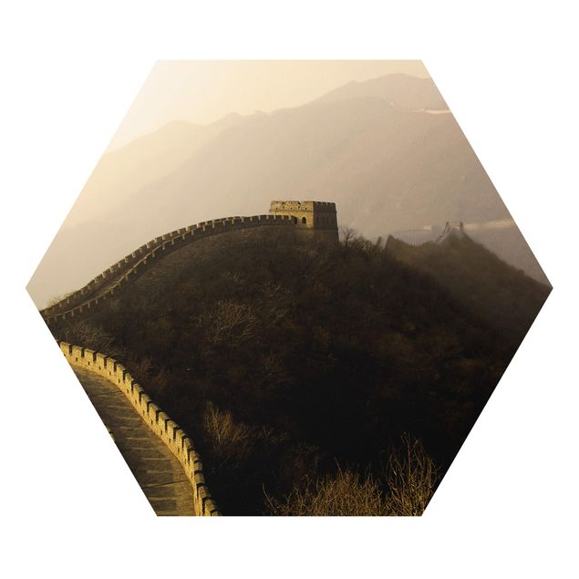 Obrazy góry Wschód słońca nad Wielkim Murem Chińskim