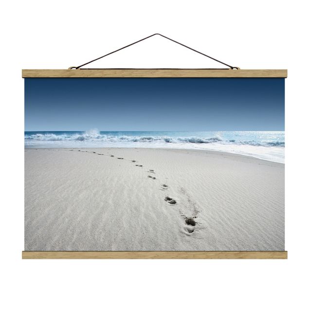 Obrazy morze Ścieżki na piasku
