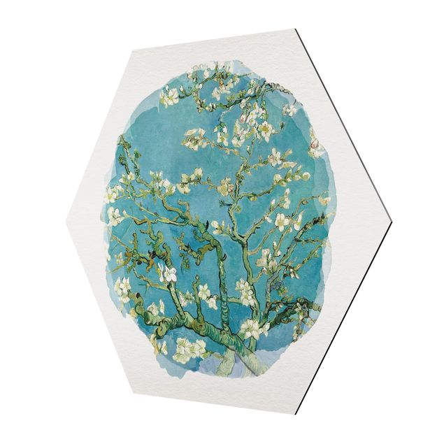 Artystyczne obrazy Akwarele - Vincent van Gogh - Kwiat migdałowca