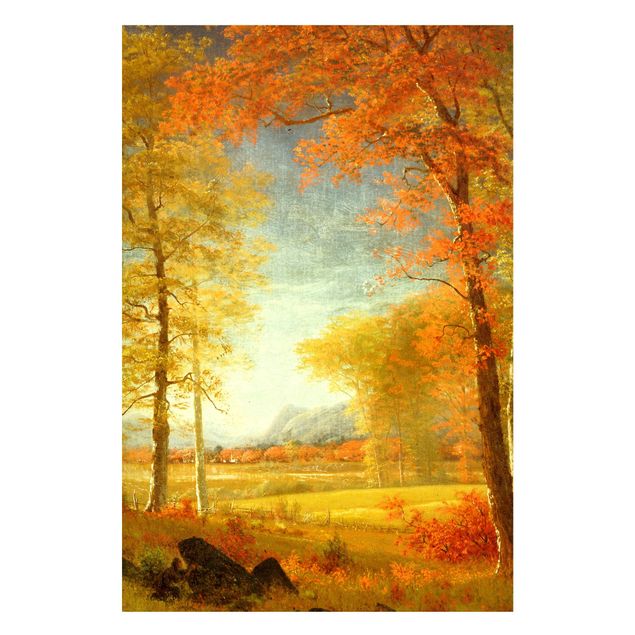 Dekoracja do kuchni Albert Bierstadt - Jesień w hrabstwie Oneida, Nowy Jork