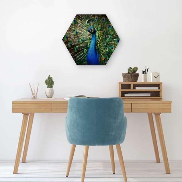 Obrazy drewniane Drogi pawiu
