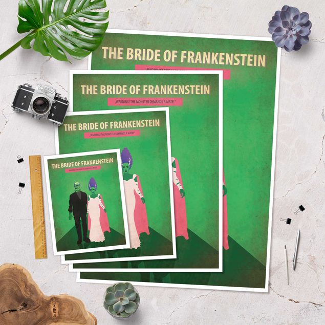 Obrazy Plakat filmowy Narzeczona Frankensteina