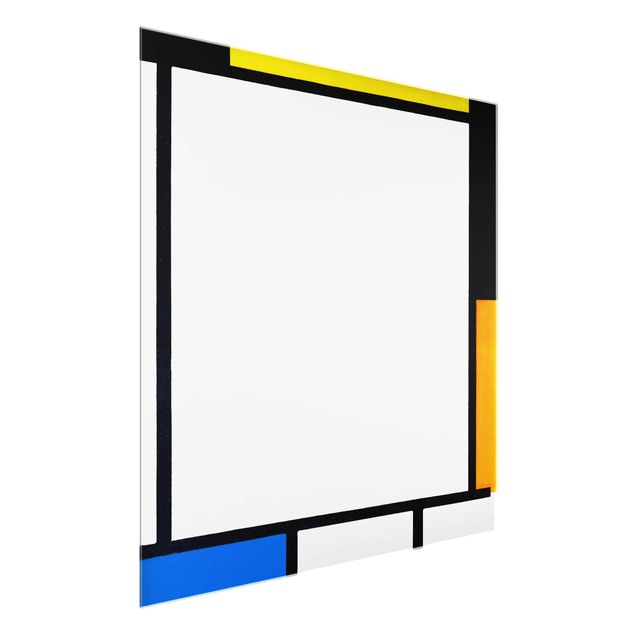 Obrazy do salonu nowoczesne Piet Mondrian - Kompozycja II