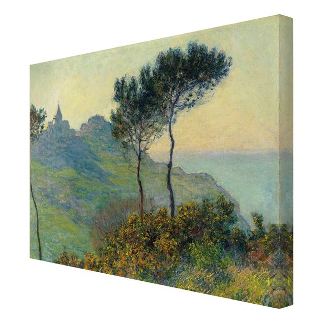 Obrazy na ścianę krajobrazy Claude Monet - Wieczorne słońce w Varengeville