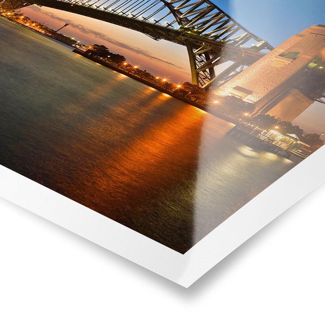 Obrazy na ścianę Most Harbour Bridge w Sydney