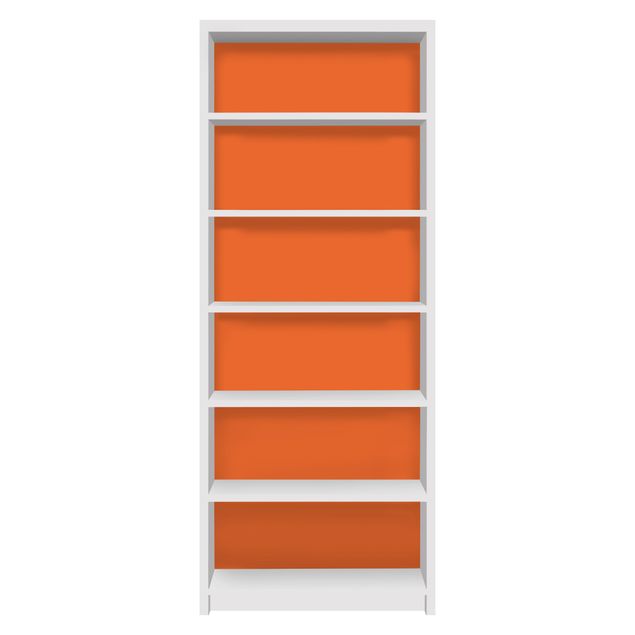 Okleina meblowa IKEA - Billy regał - Kolor pomarańczowy