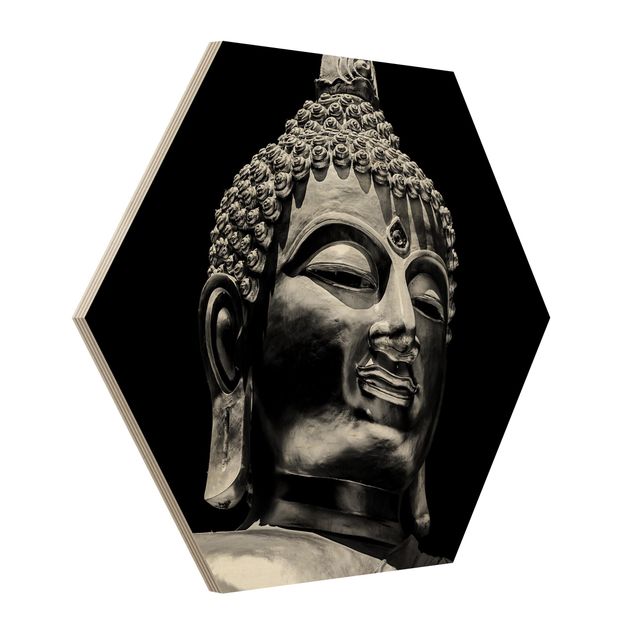 Obrazy nowoczesne Pomnik Buddy - twarz