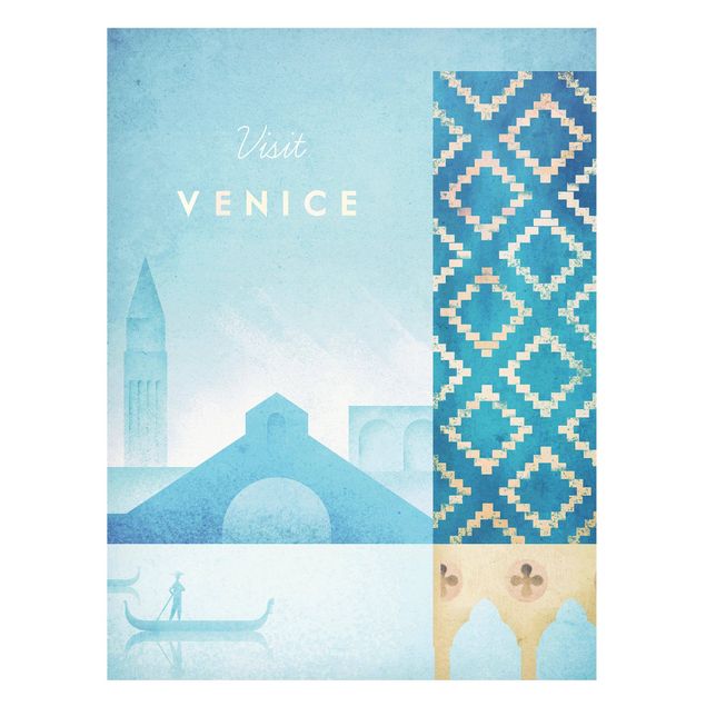 Dekoracja do kuchni Plakat podróżniczy - Wenecja
