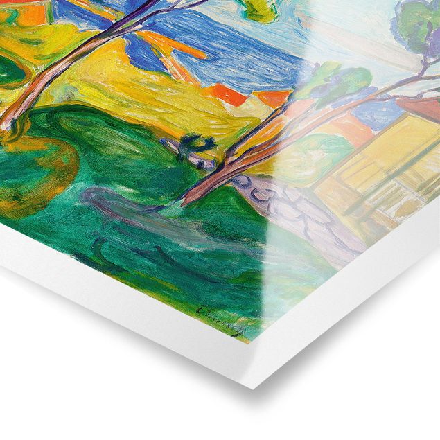 Obrazy na ścianę krajobrazy Edvard Munch - Ogród