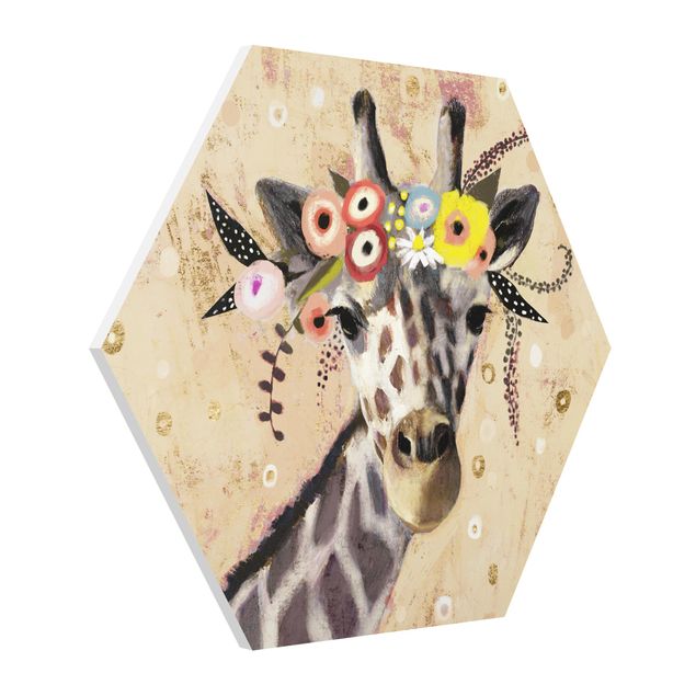 Obrazy zwierzęta Żyrafa Klimta