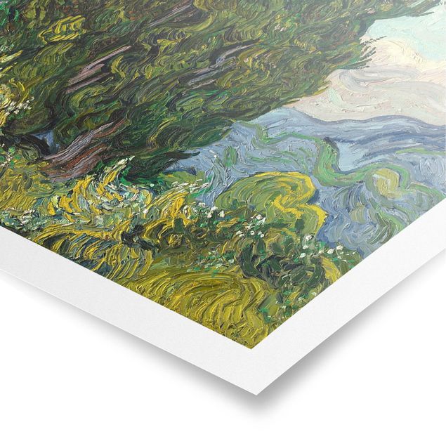 Drzewo obraz Vincent van Gogh - Cyprysy