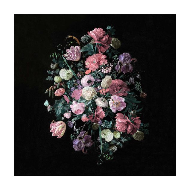 dywan kwiatowy Jan Davidsz de Heem - Bukiet ciemnych kwiatów