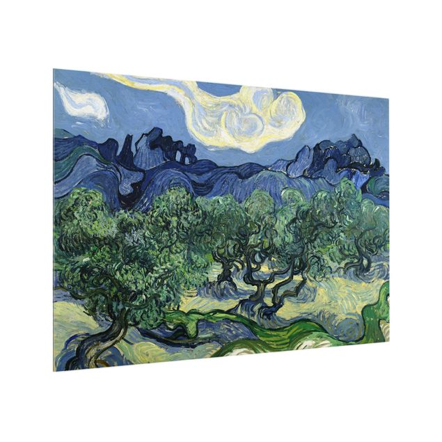 Postimpresjonizm obrazy Vincent van Gogh - Drzewa oliwne
