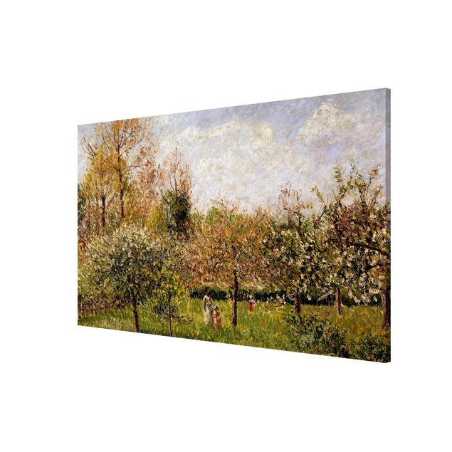 Obrazy nowoczesny Camille Pissarro - Wiosna w Eragny