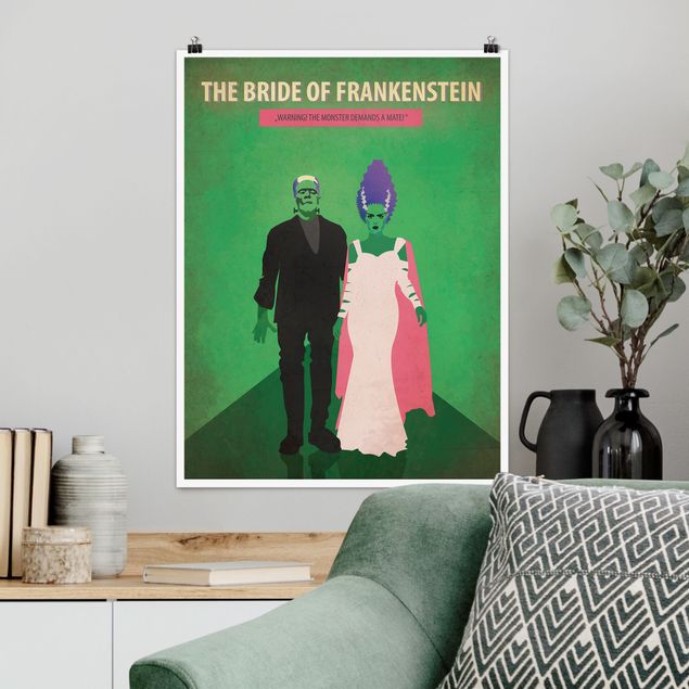 Dekoracja do kuchni Plakat filmowy Narzeczona Frankensteina