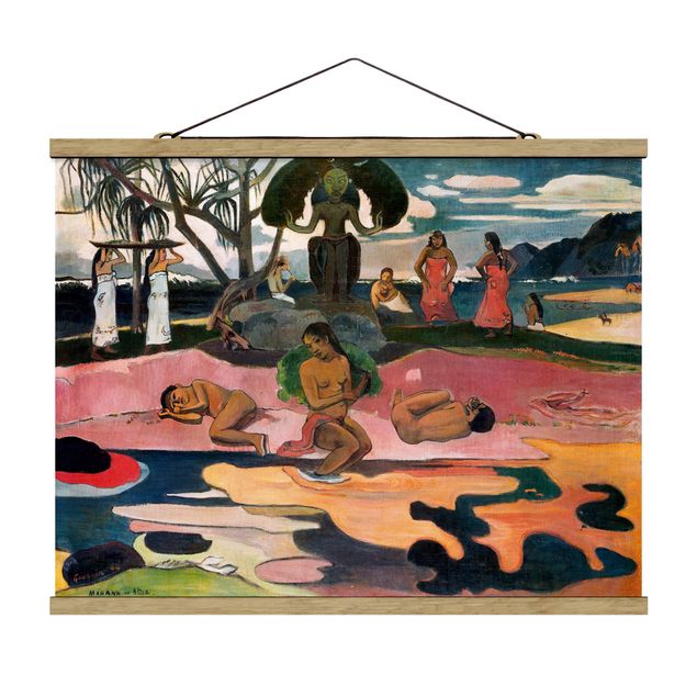 Obrazy impresjonistyczne Paul Gauguin - Dzień boży