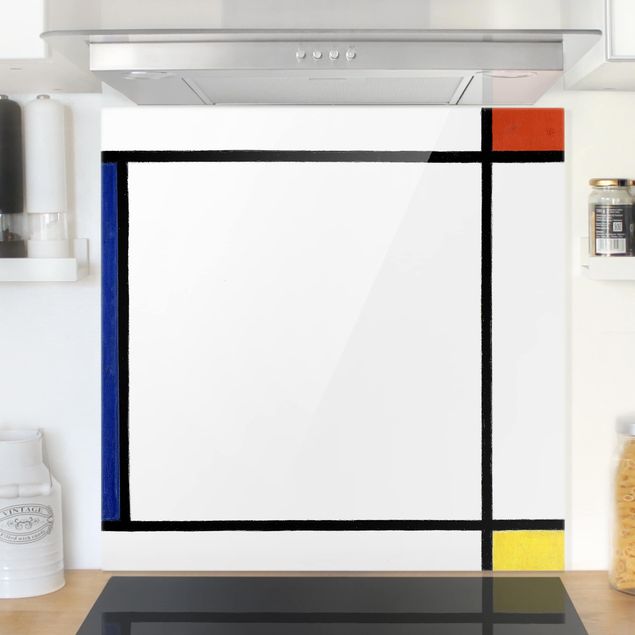 Dekoracja do kuchni Piet Mondrian - Kompozycja III