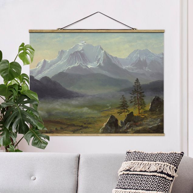 Dekoracja do kuchni Albert Bierstadt - Mont Blanc