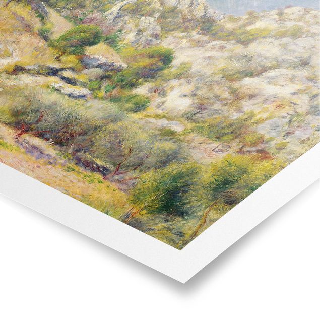 Obrazy góry Auguste Renoir - Skały w pobliżu Estaque