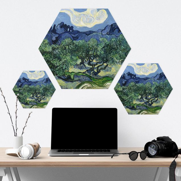 Obrazy natura Vincent van Gogh - Drzewa oliwne