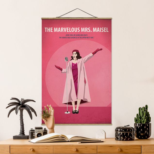 Dekoracja do kuchni Plakat filmowy The marvelous Mrs Maisel