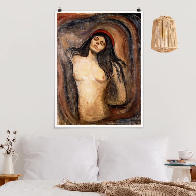 Ekspresjonizm obrazy Edvard Munch - Madonna