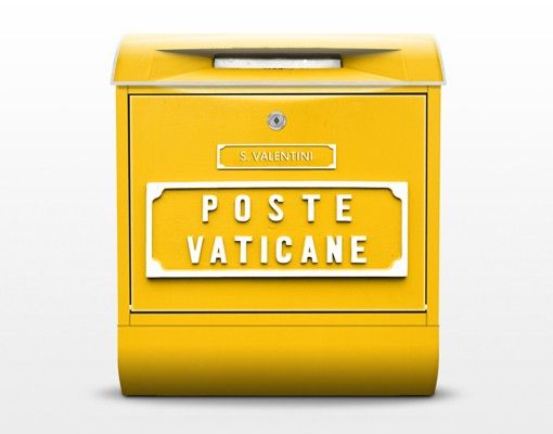 Skrzynka na listy spersonalizowana - Skrzynka na listy w Watykanie