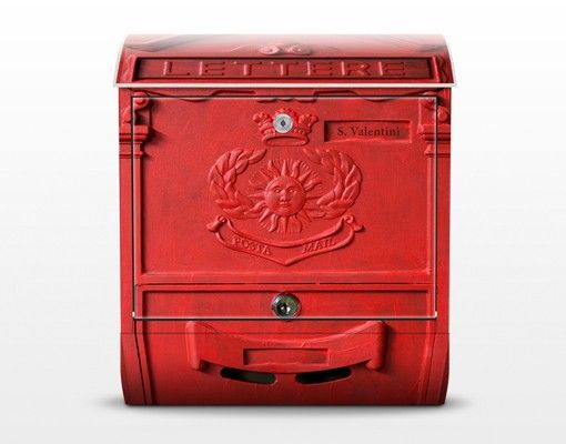 Skrzynka na listy spersonalizowana - Krajowa skrzynka pocztowa we Włoszech