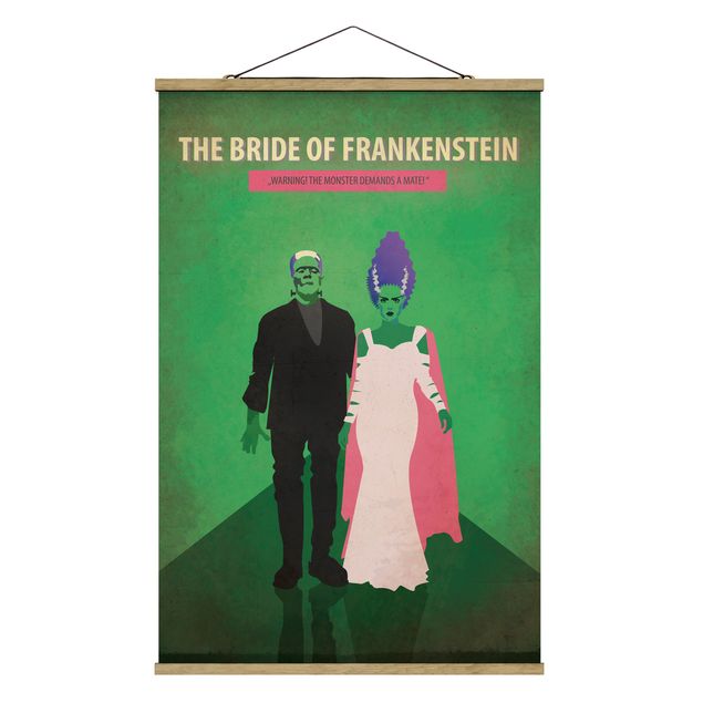 Obrazy portret Plakat filmowy Narzeczona Frankensteina