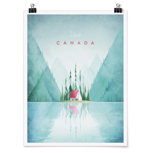 Obrazy krajobraz Plakat podróżniczy - Kanada