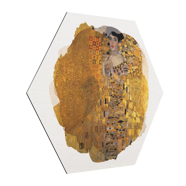 Nowoczesne obrazy Akwarele - Gustav Klimt - Adele Bloch-Bauer I