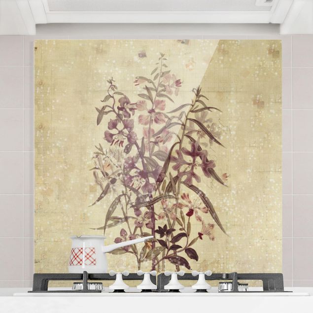 Dekoracja do kuchni Vintage floral Linen Look